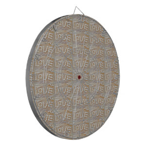 Love Heart Sea Shell Beach Hearts Seashells Summer Dartboard