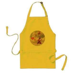 Love Heart Sweetheart Valentine Cherub Standard Apron