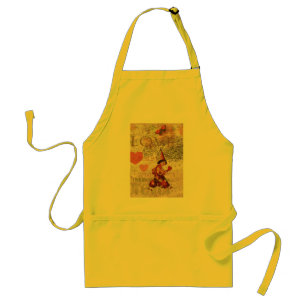 Love Heart Sweetheart Valentine Cherub Standard Apron