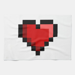 Love Heart Tea Towel