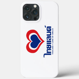 Love [Heart] Thailand ♦ Thai Language Script ♦ iPhone 13 Pro Max Case