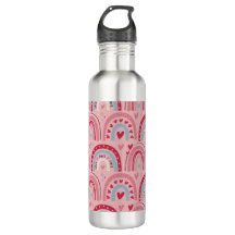 Love Heart Valentines Day Rainbow 