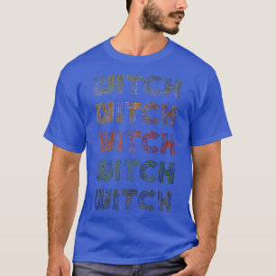 Love Heart Witch Tee GrungeVintage Style Black Wit