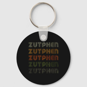 Love Heart Zutphen Tee Grunge Vintage Style Black Key Ring