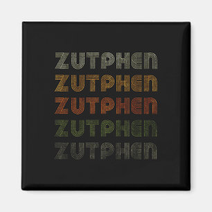 Love Heart Zutphen Tee Grunge Vintage Style Black Magnet