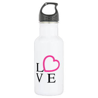 Love Hearts 532 Ml Water Bottle