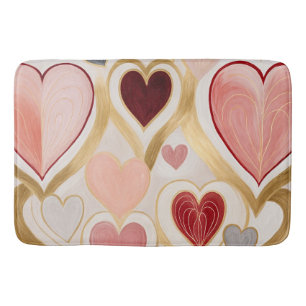 Love Hearts Bath Mat