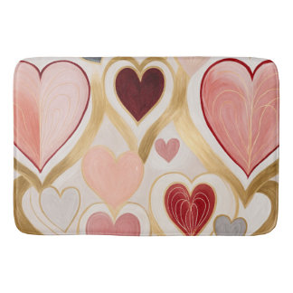 Love Hearts Bath Mat