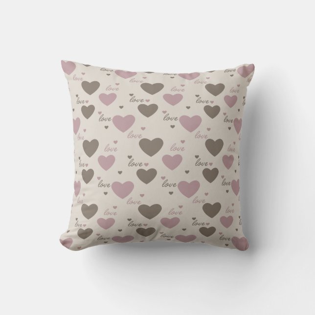 Love Hearts Cushion (Front)