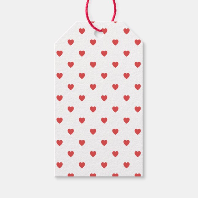 Love Hearts Gift Tags (Front)