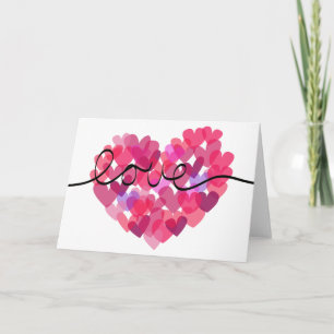 Love Hearts Holiday Card