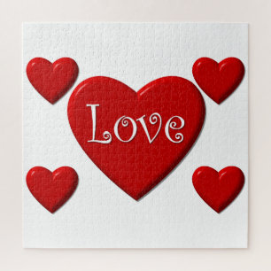 Love Hearts Jigsaw Puzzle