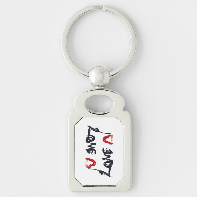 Love Hearts Key Chain (Front)