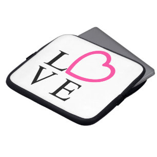 Love Hearts Laptop Sleeve