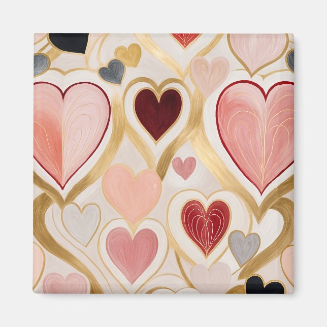 Love Hearts Magnet (Front)