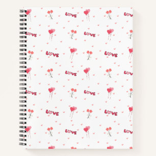 Love & Hearts Notebook