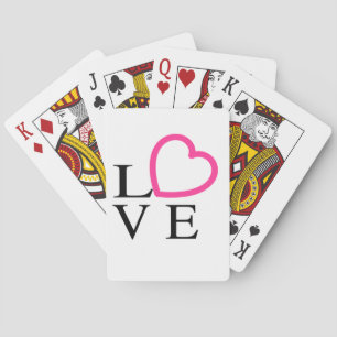 Love Hearts Playing Cards