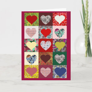 Love Hearts Quilt Card