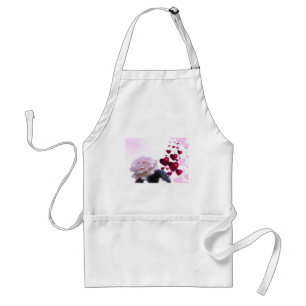 Love Hearts Roses Blossom Flower Destiny Nature Standard Apron