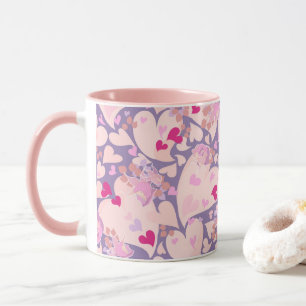Love Hearts & Roses Mug