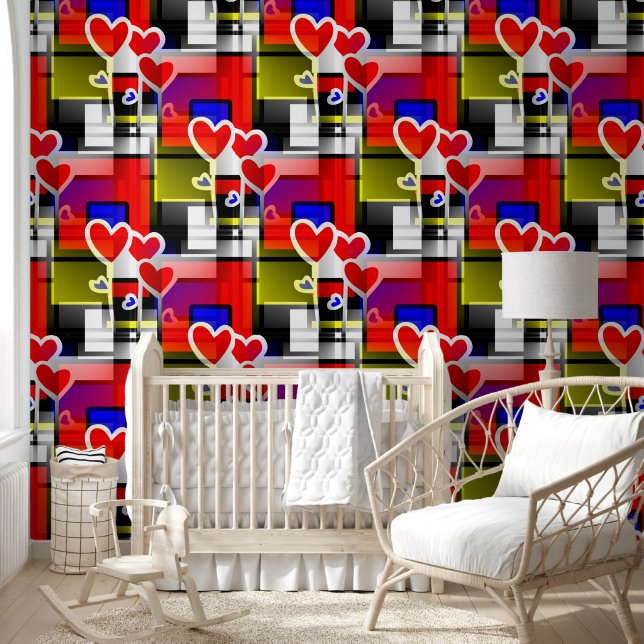 Love Hearts - Seamless Pattern 10 Wallpaper (Kids)