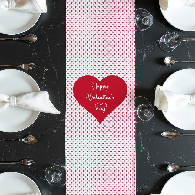 Love Hearts Table Runner Gift for Husband (Love Hearts Table Runner Gift for Husband)