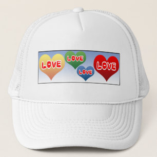 Love Hearts Trucker Hat