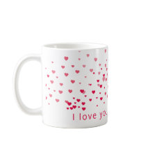 Love Hearts Valentine Personalised Custom