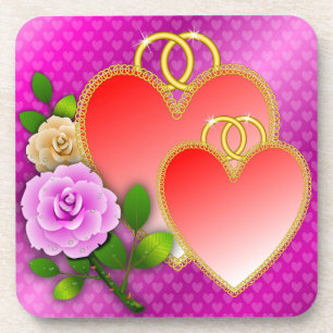 Love Hearts Valentine's Day-20362 Coaster