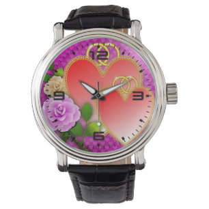 Love Hearts Valentine's Day Watch