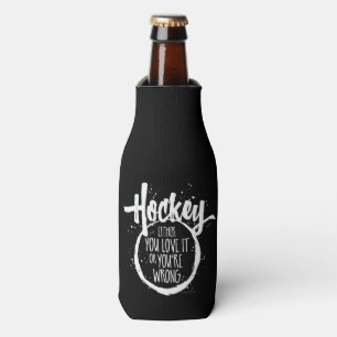 Love Hockey Bottle Cooler