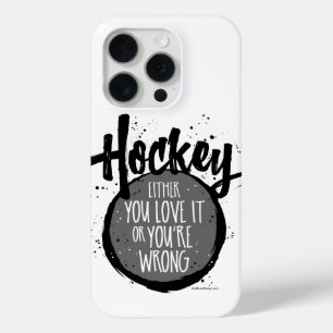 Love Hockey iPhone 15 Pro Case