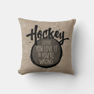 Love Hockey Cushion