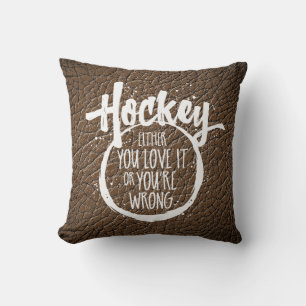 Love Hockey Cushion
