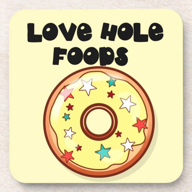 Love Hole Foods Coaster (Front)
