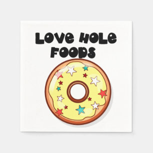 Love Hole Foods Napkin