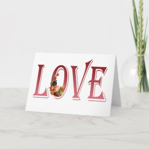LOVE HOLIDAY CARD