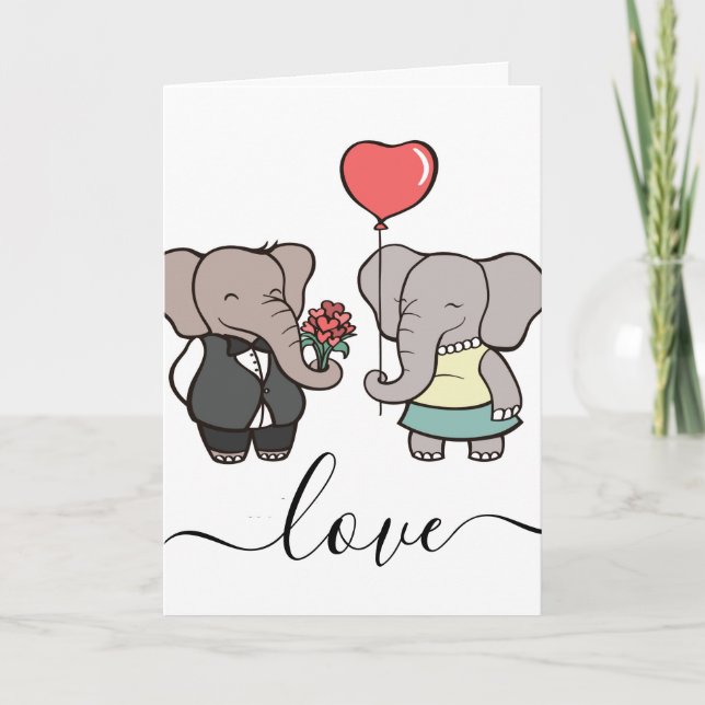 love holiday card (Front)