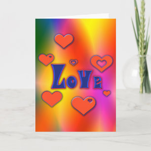 Love Holiday Card