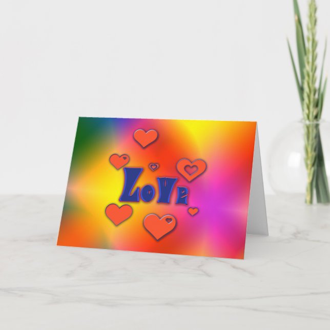 Love Holiday Card (Front)