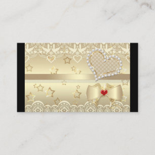 Love, holiday, Valentine's day, wedding Business Card