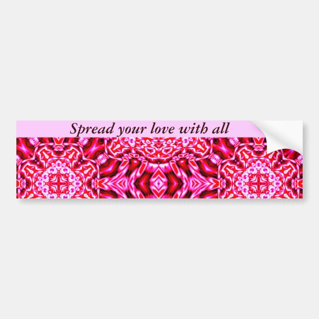 Love & Holidays_ Bumper Sticker (Front)