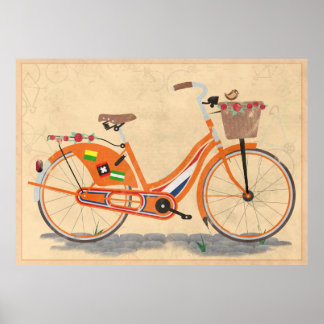 Love Holland, Love Bike Poster