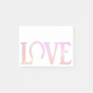 Love Hoof Red Post-it Notes