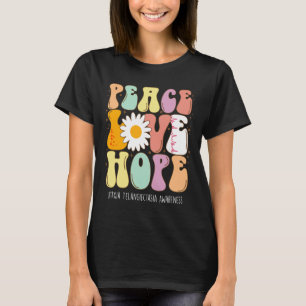 Love Hope Ataxia Telangiectasia Awareness Gift T-Shirt