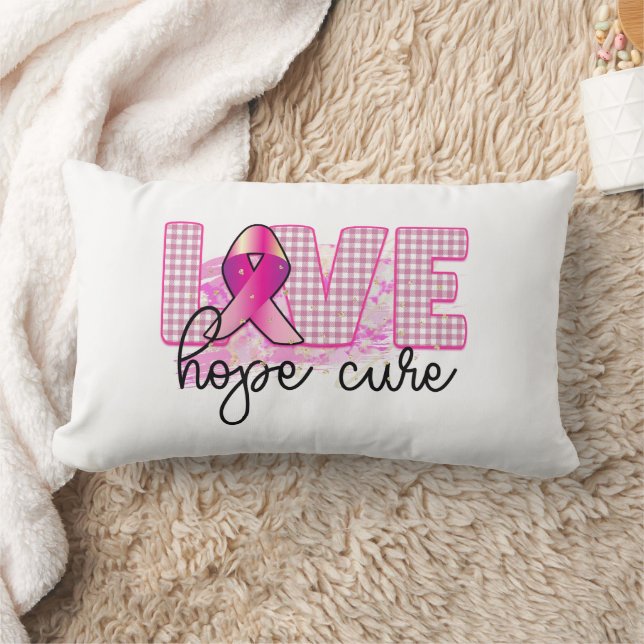 Love Hope Cure Lumbar Cushion (Blanket)
