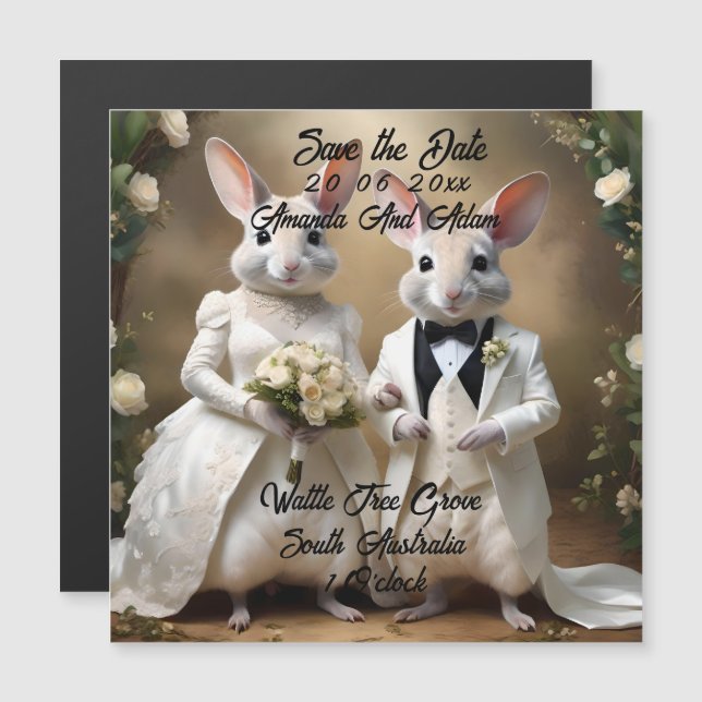 "Love Hops Down Under: A Bilby Wedding Celebration (Front/Back)
