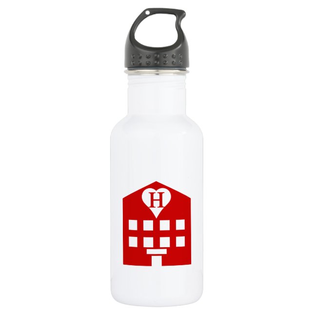 Love Hotel Japanese Emoji 532 Ml Water Bottle (Front)