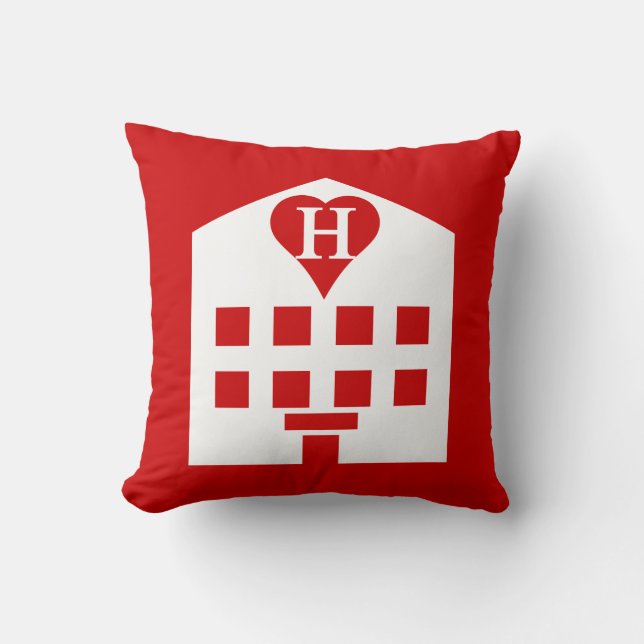 Love Hotel Japanese Emoji Cushion (Front)