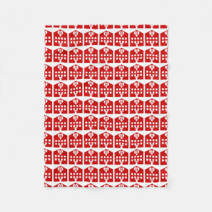 Love Hotel Japanese Emoji Fleece Blanket